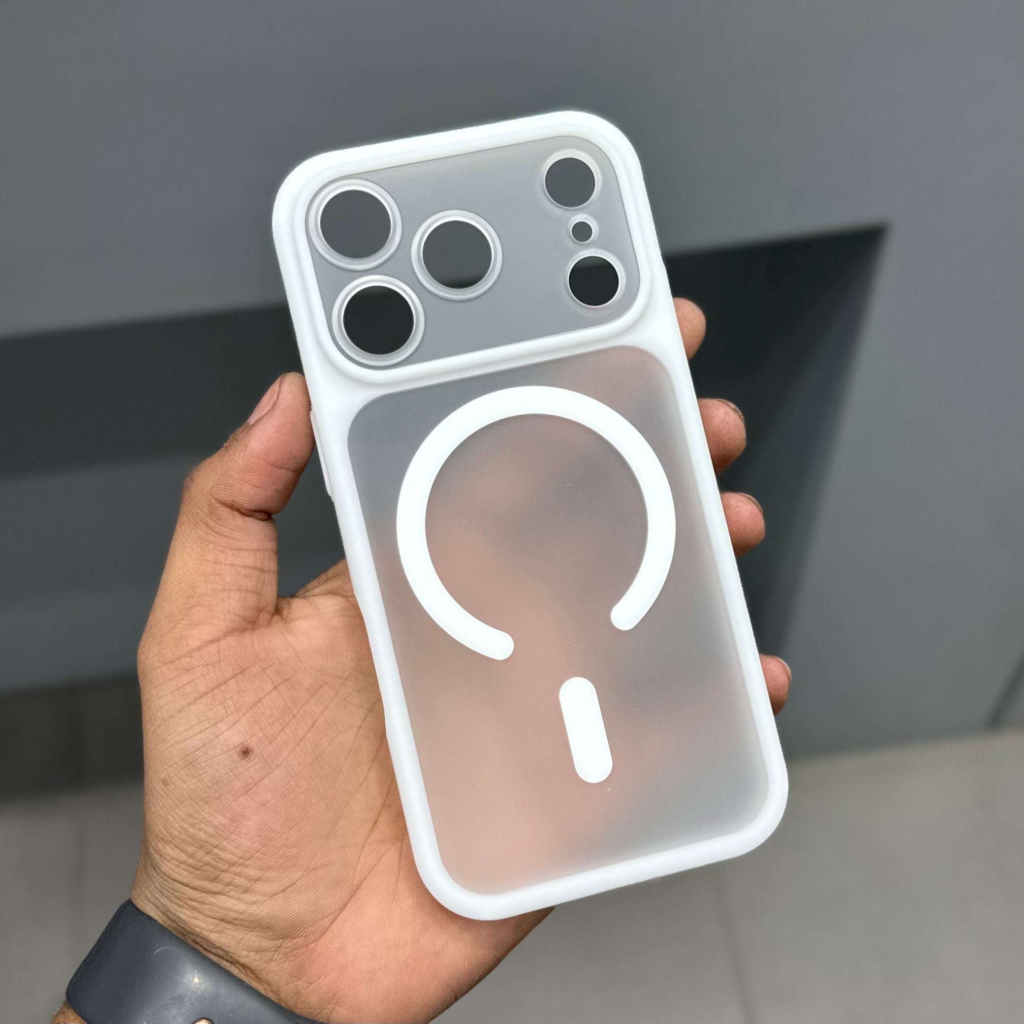 CMAQ FROST GUARD CASE - WHITE ( No. 3020 ) Mobile Case by CoverMeUp - Style 3