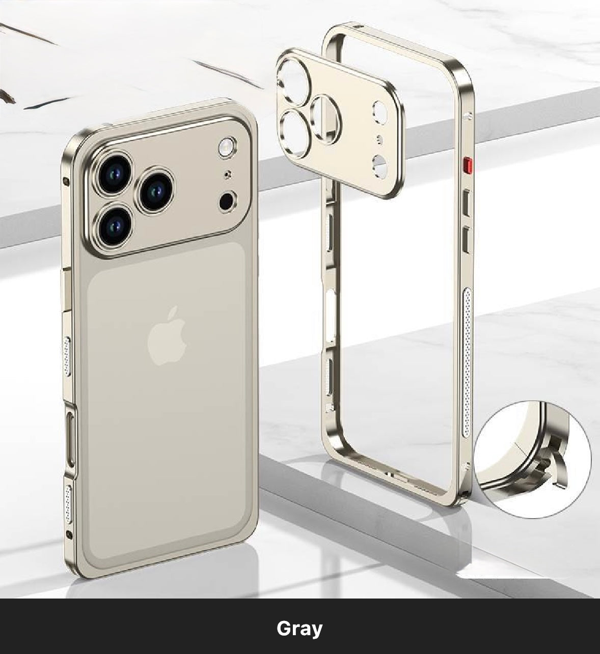 Protective Apple iPhone Back Cover - TitanBumper MagSafe iPhone 17 Pro Case