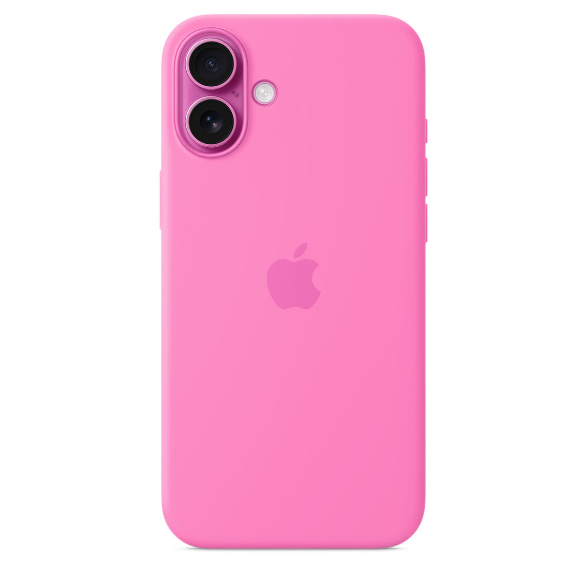 Logo Silicon Case for iPhone 16 (Peony)