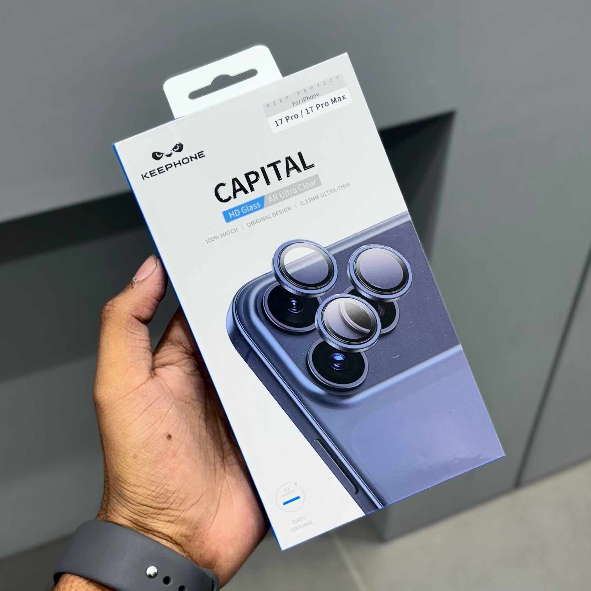 KEEPHONE 1-1 CAMERA RINGS - 17 PRO MAX - 17 PRO ( No. 3296 )