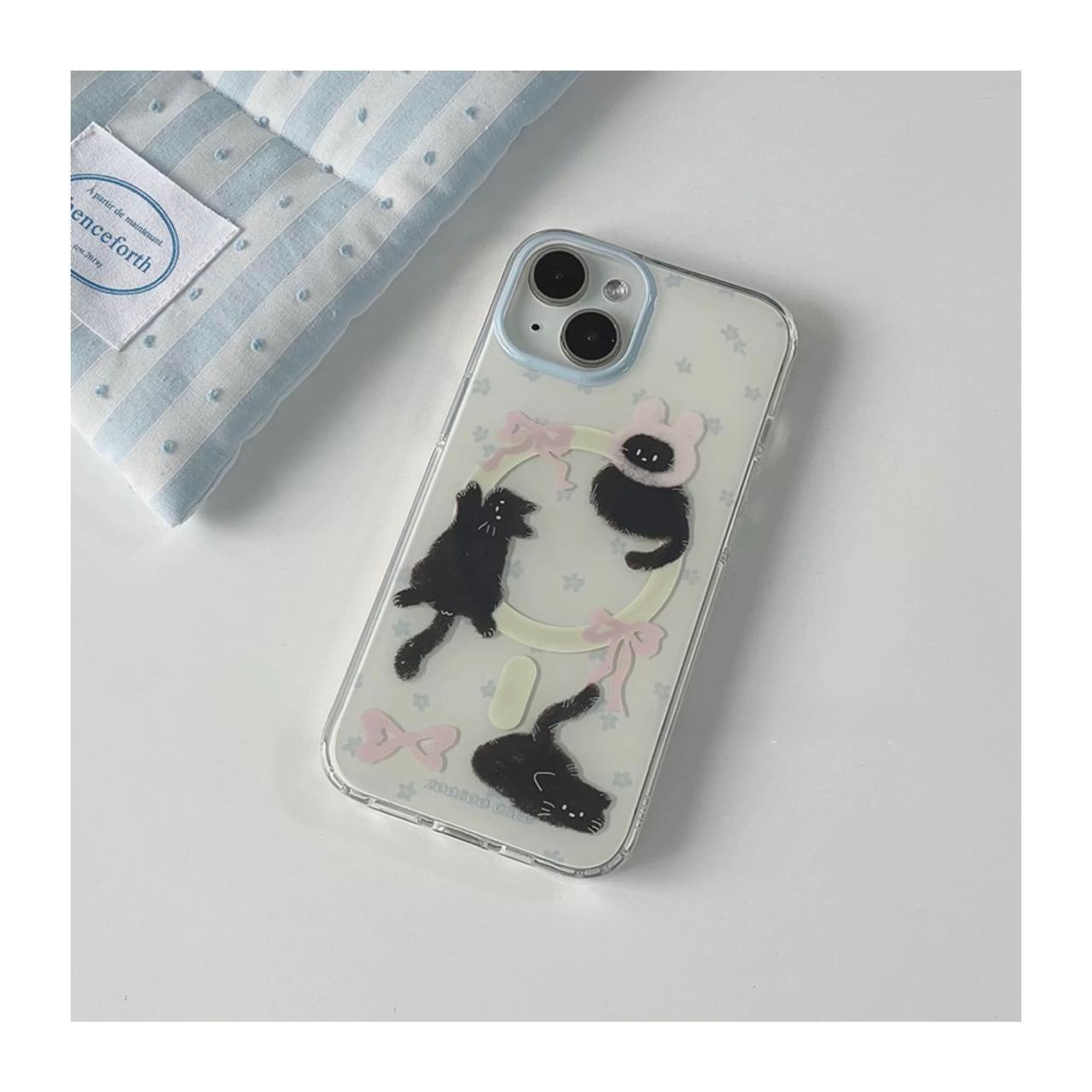 Protective Apple iPhone Back Cover - IvoryCat MagSafe iPhone Case - Style 3