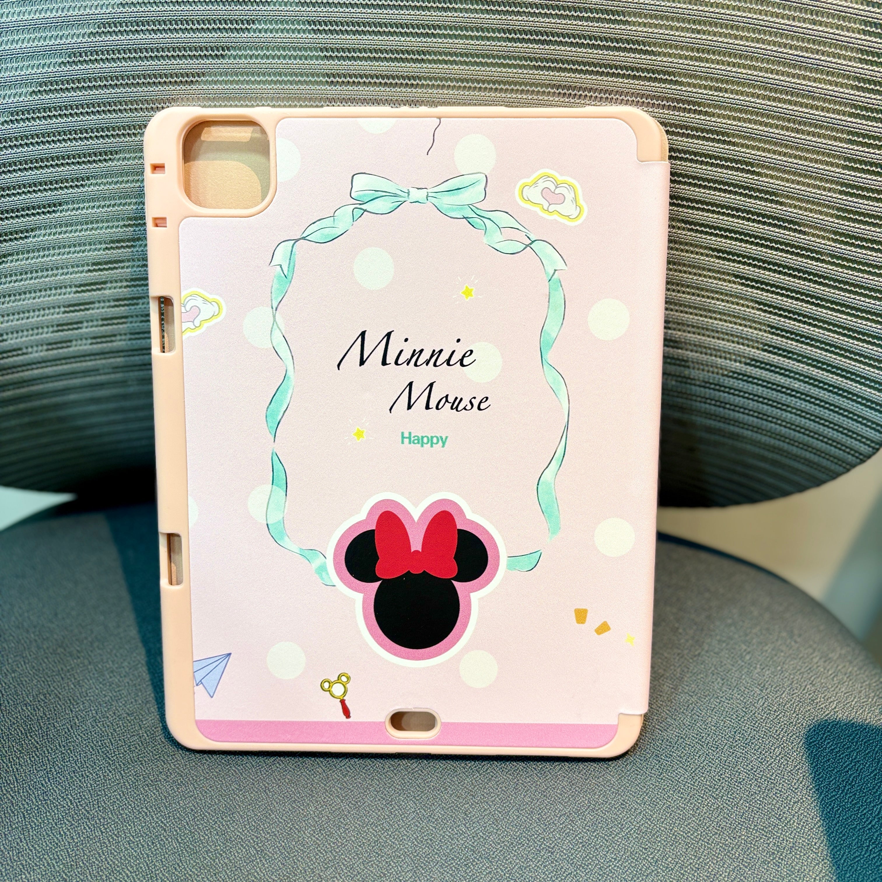 Minnie Mouse - 3D Cartoon Printed iPad Case