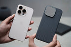 Protective Apple iPhone Back Cover - Premium Carbon Fiber MagSafe iPhone Case - Style 7