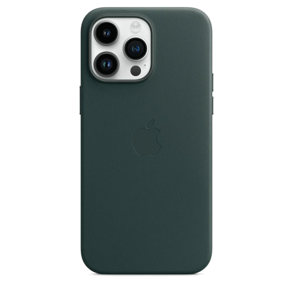 Protective Apple iPhone Back Cover - MagSafe Leather Case for iPhone - Style 3
