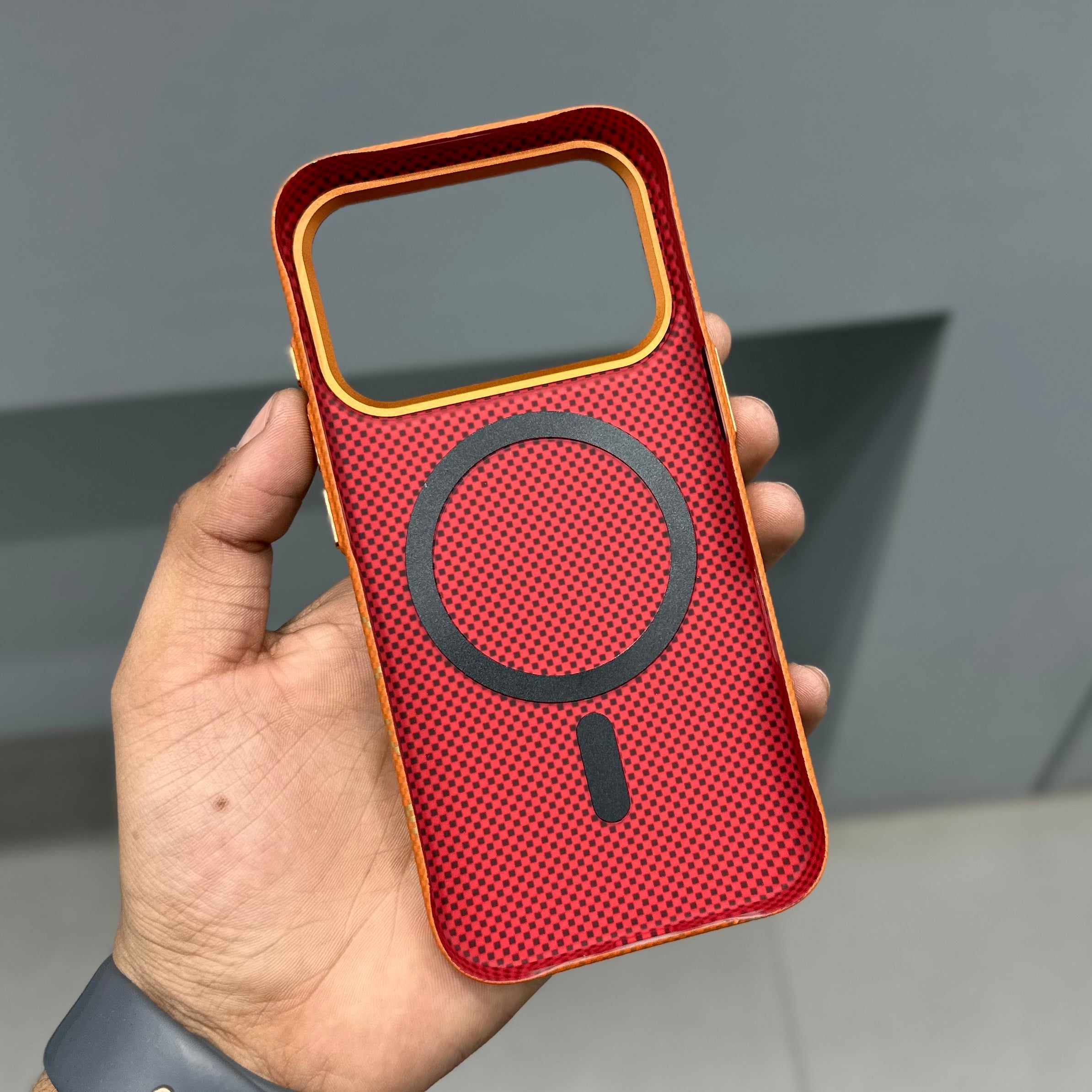 PINKSUN CARBON CASE - ORANGE 0.3 ( No. 3131 )