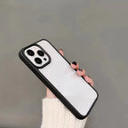 Protective Apple iPhone Back Cover - Crystal Fusion Clear Case for iPhone  Cover Case | Drop Protection |Impact Resistant Bumper | Anti Yellowing Material (TPU + PC | Blue) - Style 4