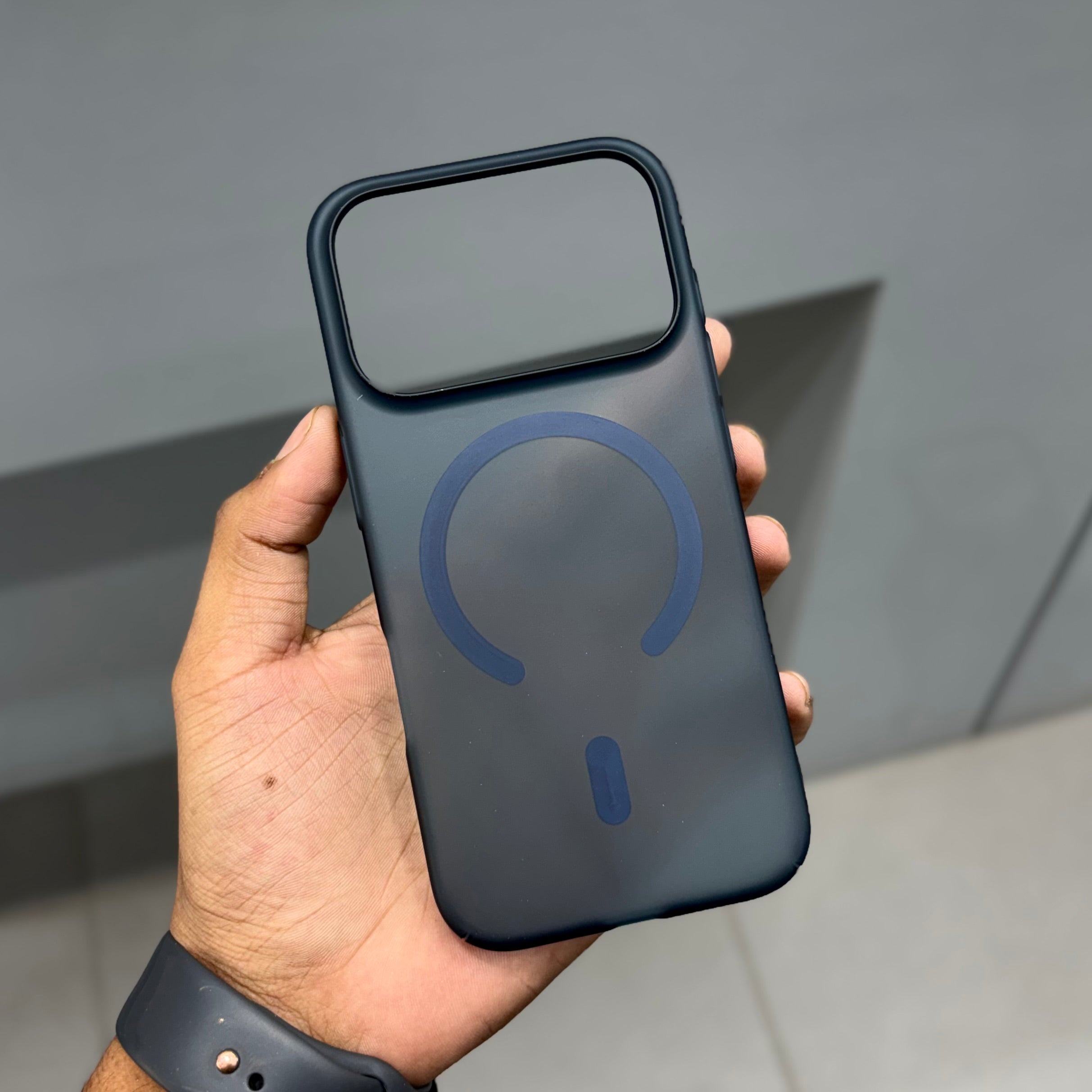 MATTMAG CASE - BLUE ( No. 2427 ) Mobile Case by CoverMeUp - Style 3