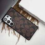 Samsung Galaxy S25 Ultra Leather Case - Brown Mobile Case by CoverMeUp