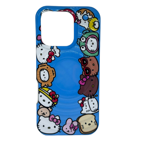 Cute Cartoon Pattern Design Magsafe Ripple iPhone Case