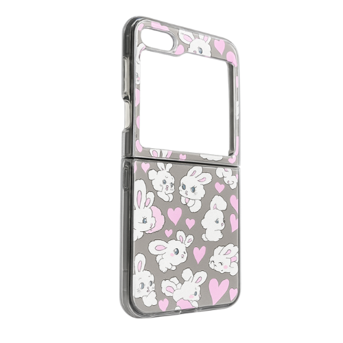 Caseti Sweetheart Mix Rabbit Back Case Samsung Galaxy Z Flip 5
