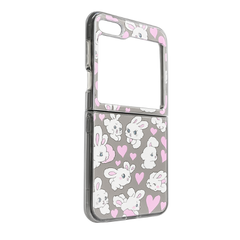 Caseti Sweetheart Mix Rabbit Back Case Samsung Galaxy Z Flip 5