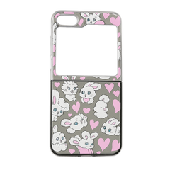 Caseti Sweetheart Mix Rabbit Back Case Samsung Galaxy Z Flip 5