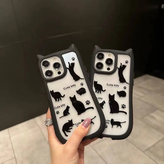 Cute Kitty Ear Case for iPhone