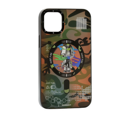 Futuristic Circuit Magnetic and anti-Impact Case compatible with iPhone
