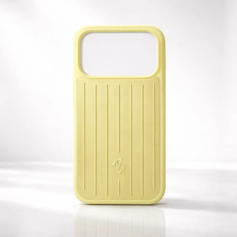 Aluminium Phone Case for iPhone 17 Pro Max (Light Yellow)