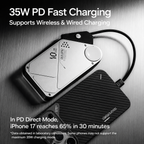Aulumu M10 10000mAh Multi-Charging Dual-Mag Power Bank