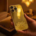 Protective Apple iPhone Back Cover - Refined Gold Luxurious Logo Case - iPhone - Style 5
