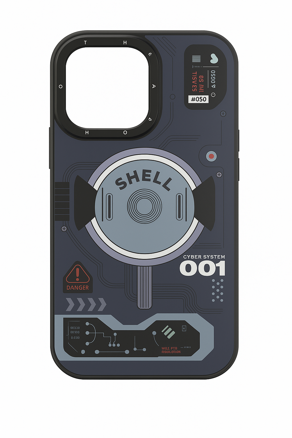3D Matte Print Case for iPhone