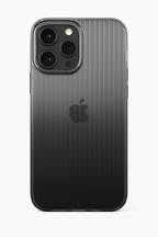 Protective Apple iPhone Back Cover - Ombre Gradient Striped Slim Fit Case for iPhone - Style 2