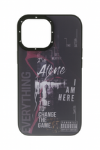 Protective Apple iPhone Back Cover - 3D Matte Print Case for iPhone with detachable ring protection - Style 5