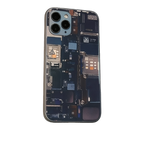 Protective Apple iPhone Back Cover - Circuit Design Case for iPhone | Tech-Inspired Protective Cover - Style 2