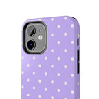 The Lilac Polka Reverie | #1182 Mobile Case by CoverMeUp - Style 15
