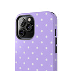 The Lilac Polka Reverie | #1182 Mobile Case by CoverMeUp - Style 16