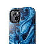 The Blue Silhouette | #1191 Mobile Case by CoverMeUp - Style 16