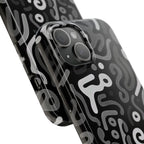 The Monochrome Murmur | #1187 Mobile Case by CoverMeUp - Style 14