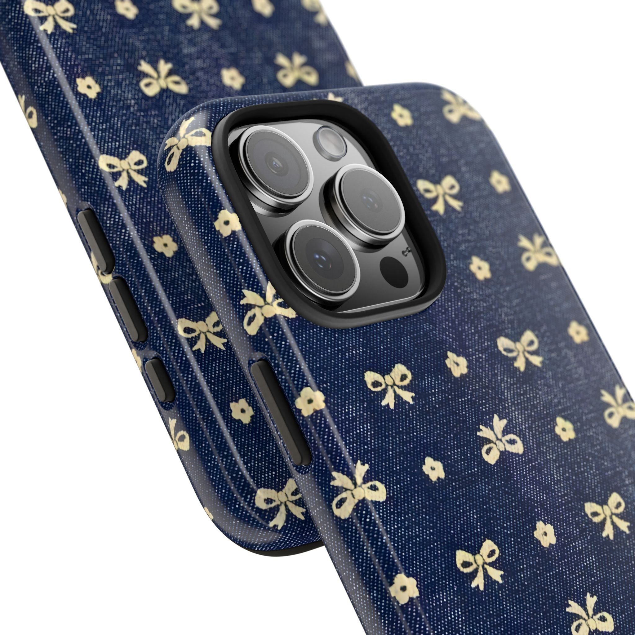 The Denim Blossoms | #1150 Mobile Case by CoverMeUp - Style 5