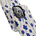 The Cobalt Feathers | #1062 Mobile Case by CoverMeUp - Style 6