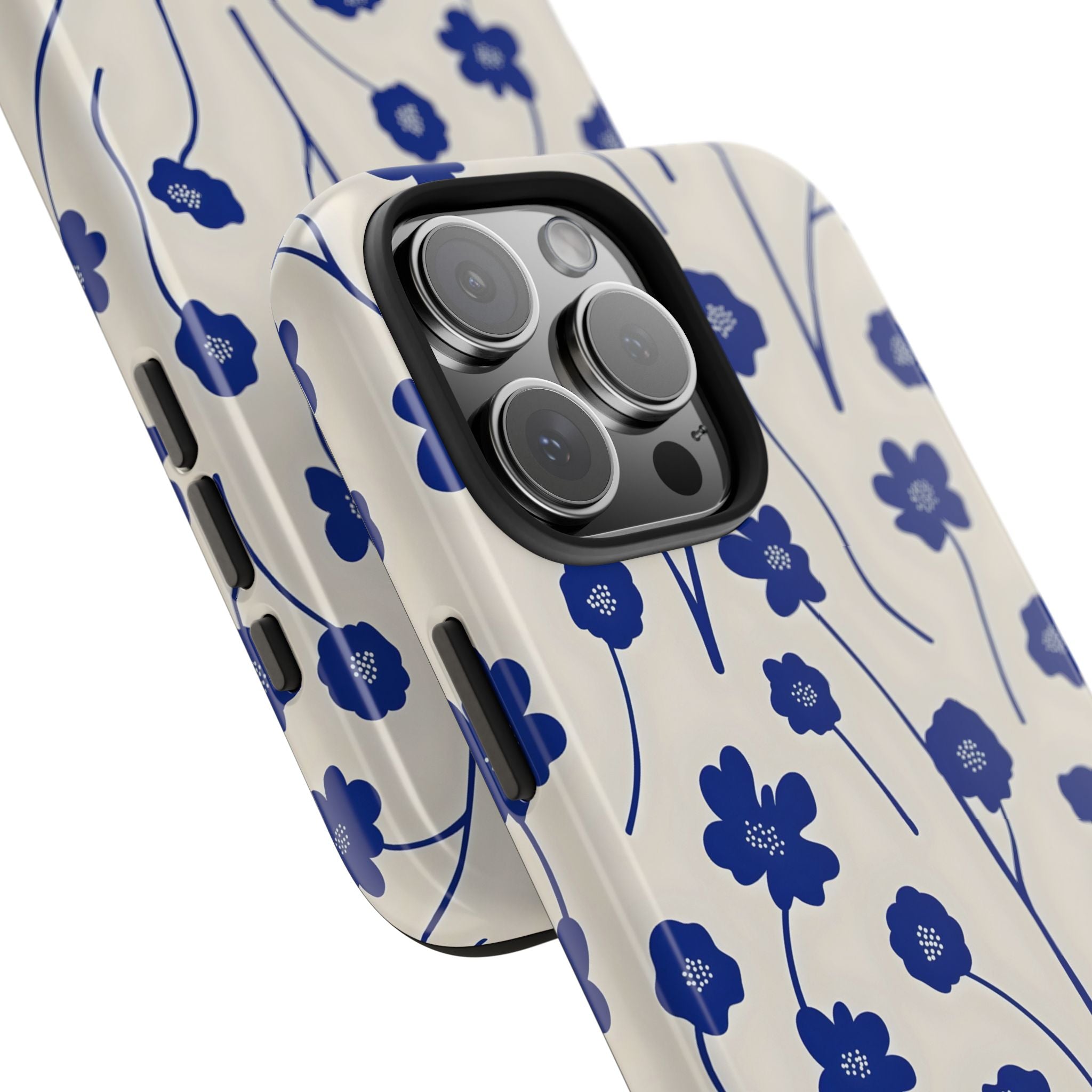 The Cobalt Feathers | #1062 Mobile Case by CoverMeUp - Style 6
