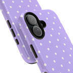 The Lilac Polka Reverie | #1182 Mobile Case by CoverMeUp - Style 13