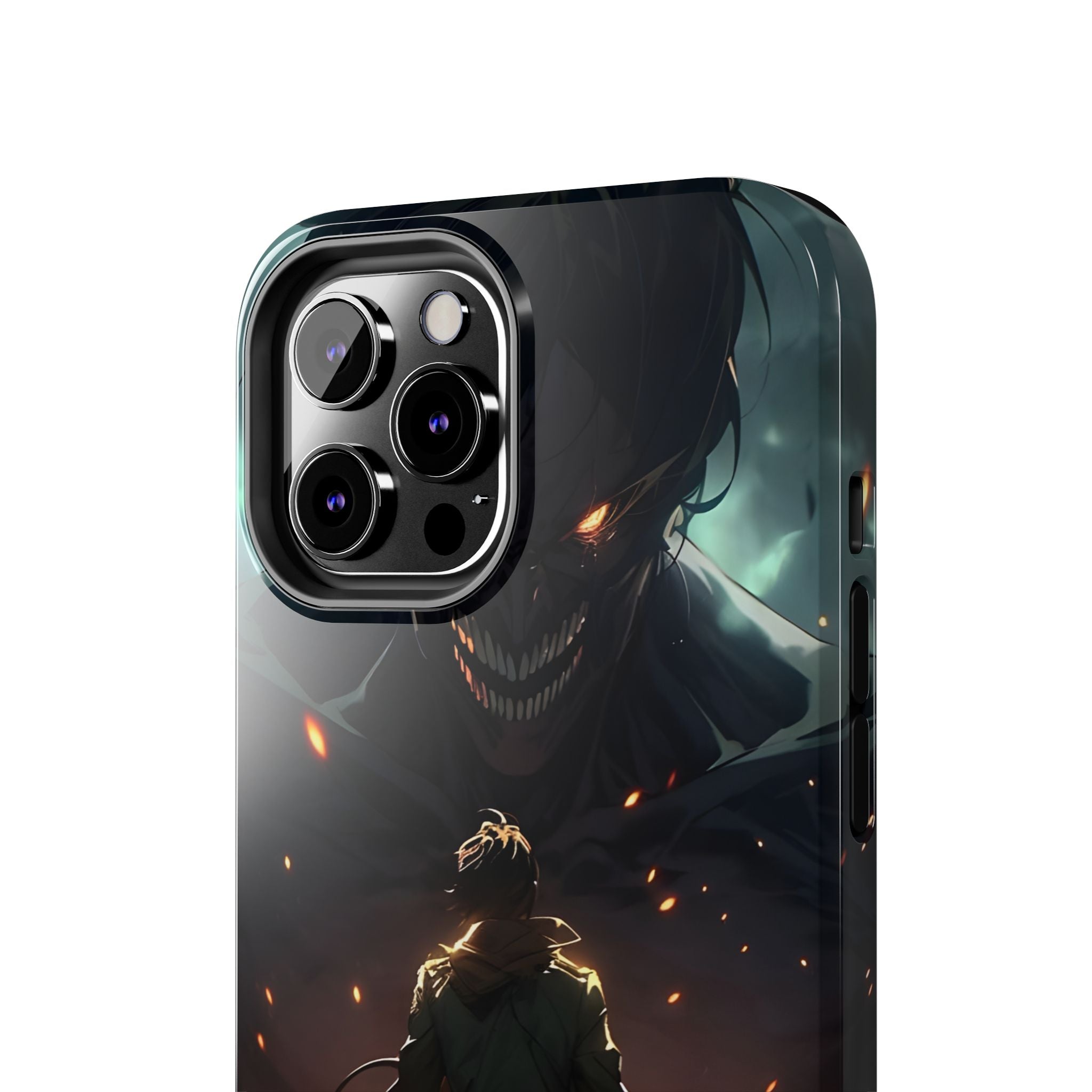 The Eren Godflame | #1003 Mobile Case by CoverMeUp - Style 7