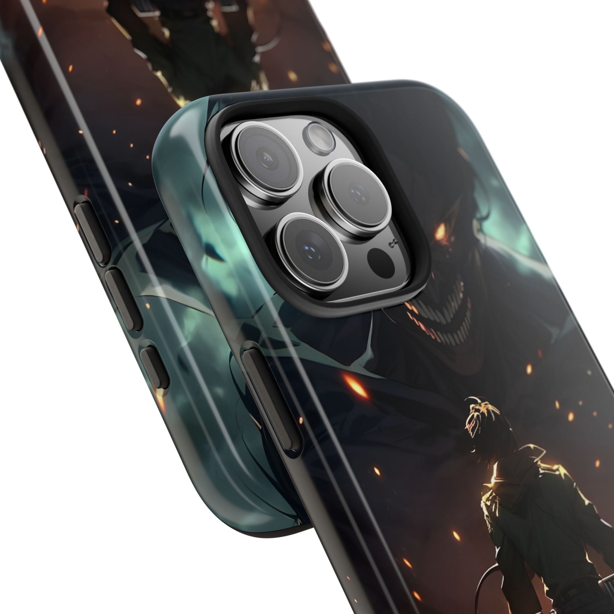 The Eren Godflame | #1003 Mobile Case by CoverMeUp - Style 6