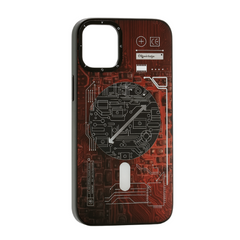 Futuristic Circuit Magnetic and anti-Impact Case compatible with iPhone