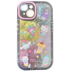 Cute Sanrio Hello Kitty Pochacco Back Case for iPhone