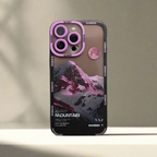 Pastel Peaks: Rose Quartz Mobile Case by CoverMeUp - Style 2