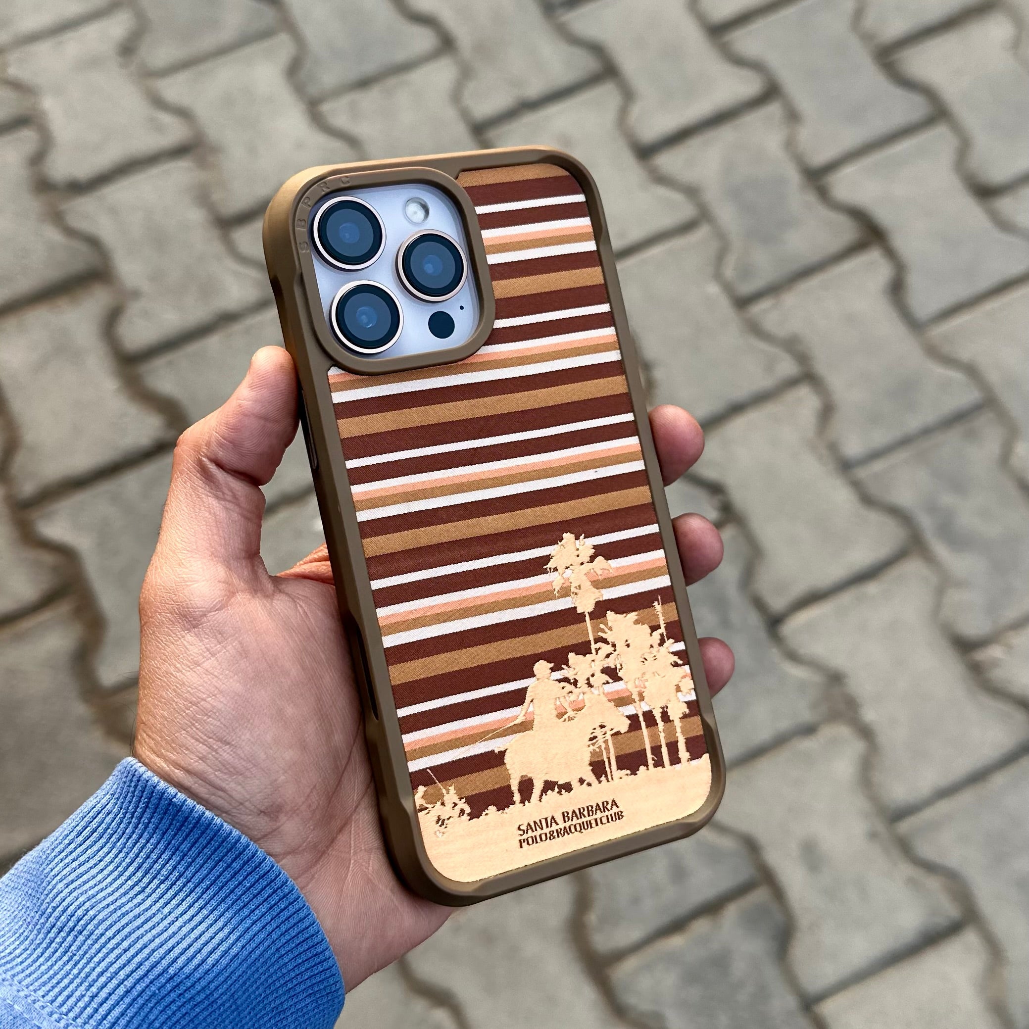 Santa barbara eli - Brown ( No. 1205 ) Mobile Case by CoverMeUp - Style 2