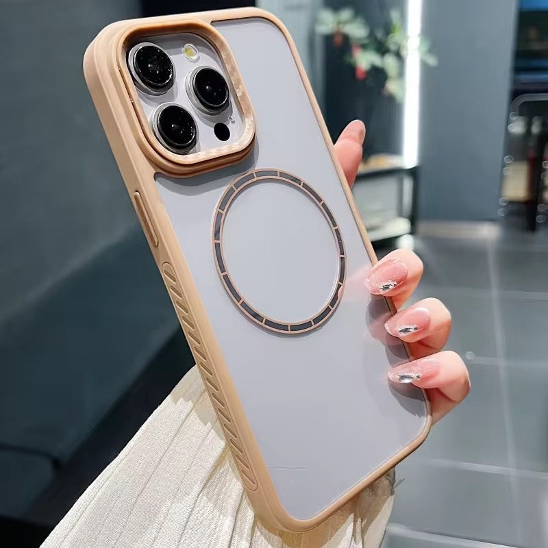 Protective Apple iPhone Back Cover - ClearCore MagSafe iPhone Case - Style 6