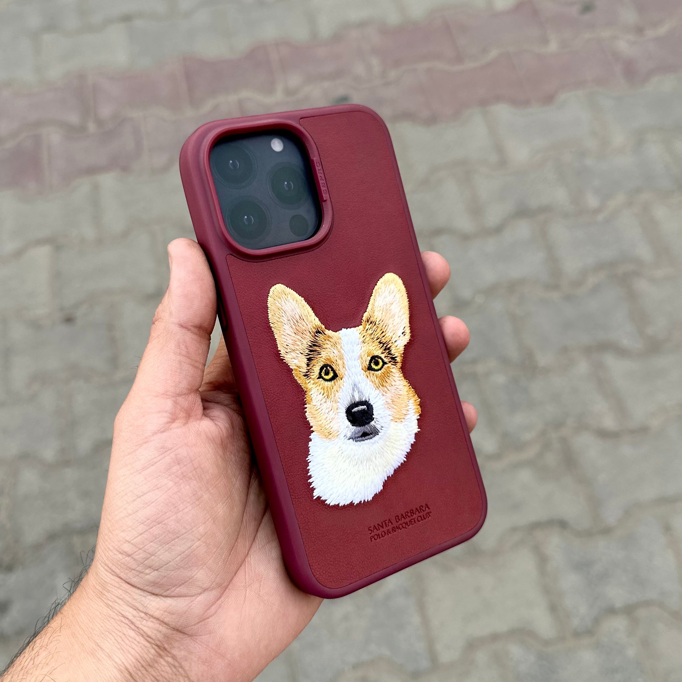 Santa Barbara Curtis- Burgandy ( No. curtisburg ) Mobile Case by CoverMeUp - Style 2