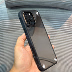 Protective Apple iPhone Back Cover - GripShield Clear iPhone Case - Style 15