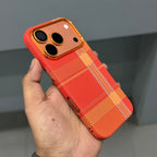LUXO MAGSAFE CASE - ORANGE JO CHECK ( No. 3584 )