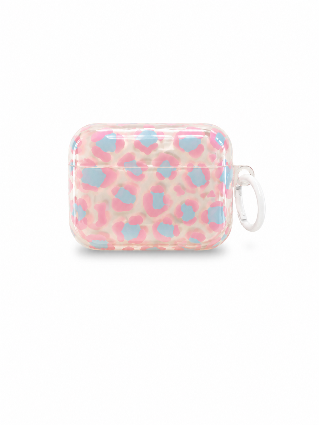 Leopard Parttern Silicon AirPods Pro 3 Case (Pink/Blue)
