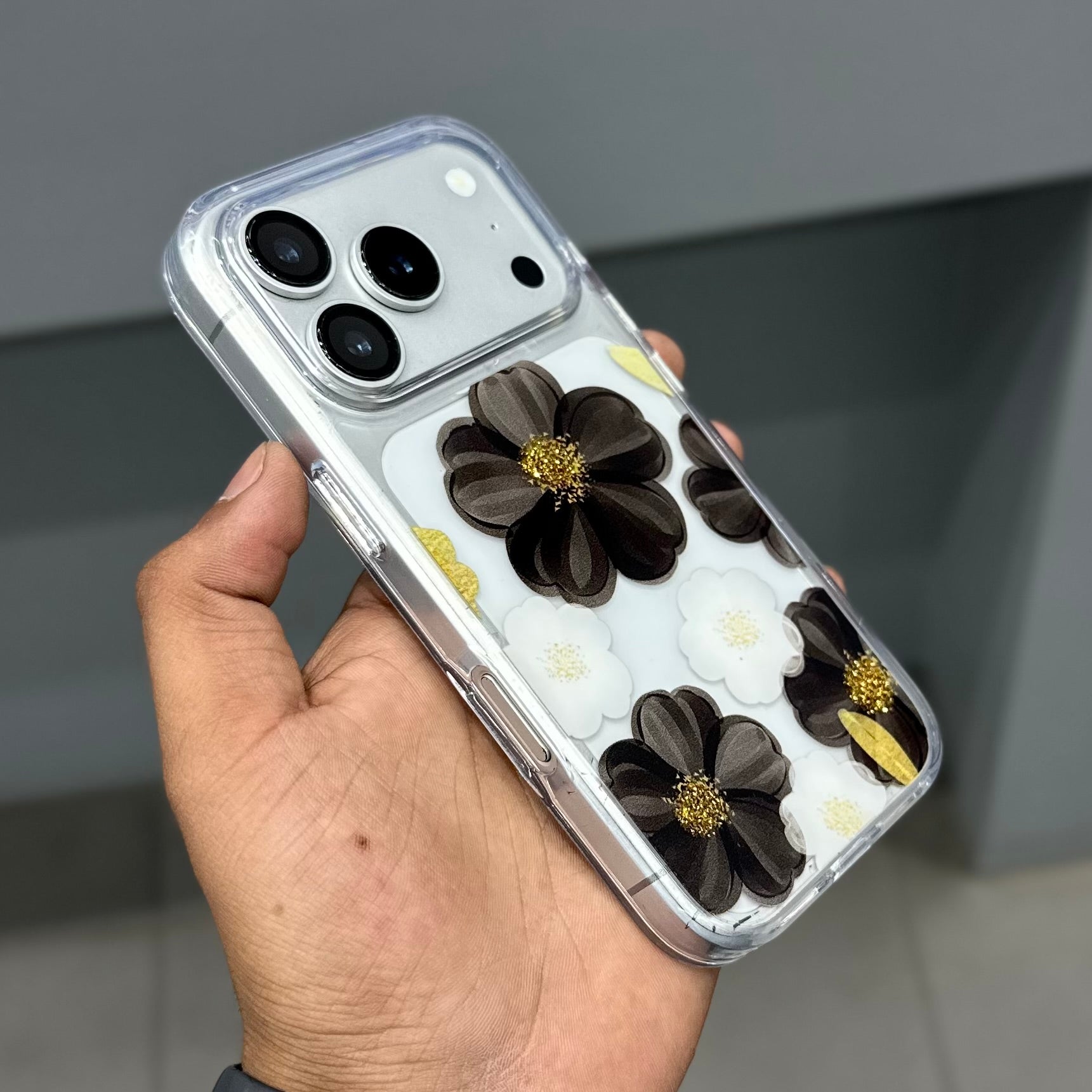 TRANZO BC 02 FLOWER CASE - BLACK ( No. 3627 )