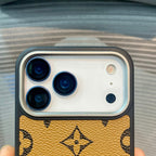 LogoLuxe Leather iPhone 17 Series Case