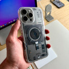 Protective Apple iPhone Back Cover - Circuit Design Board Case - iPhone - Style 3