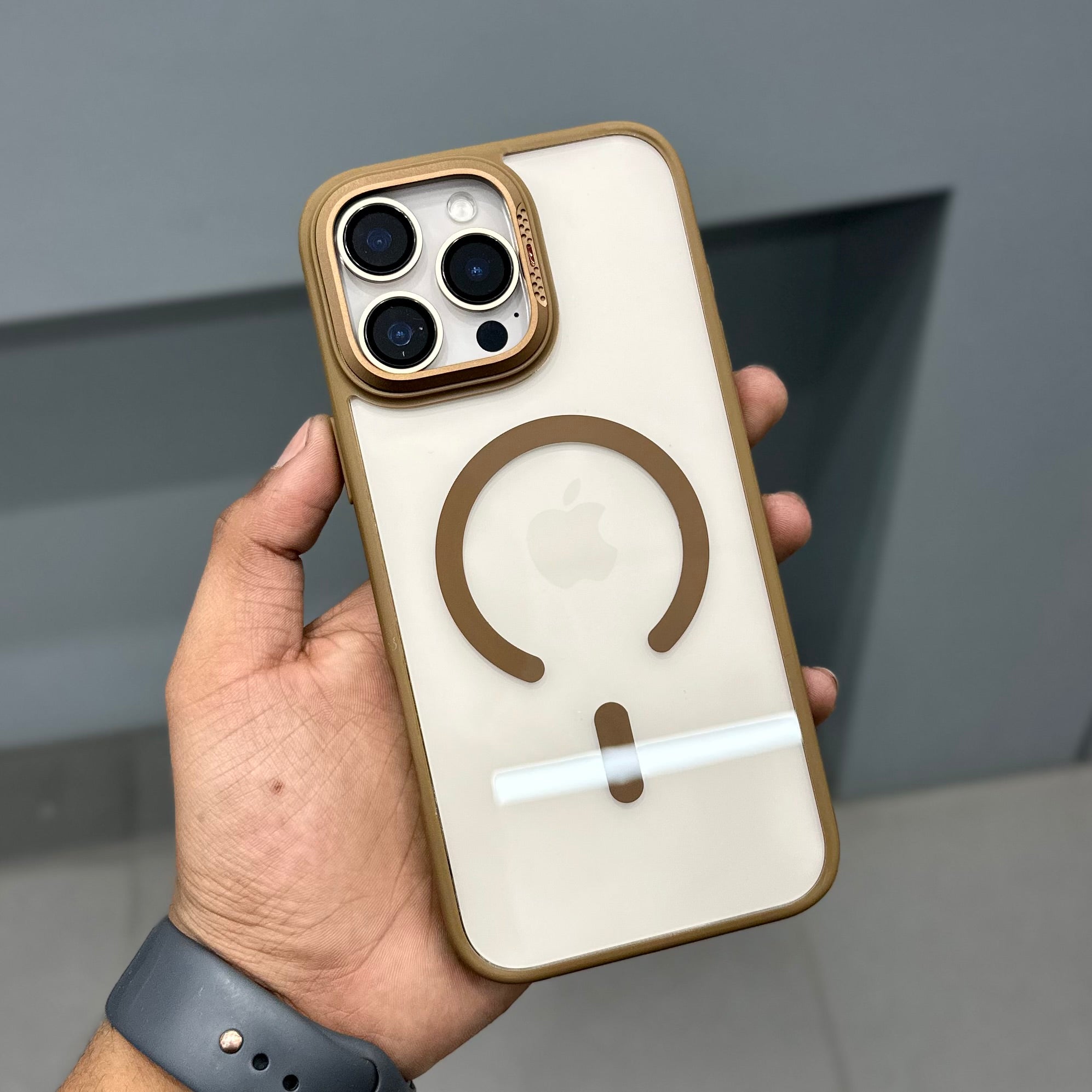 AURA ARMOD CASE - BROWN ( No. 3145 ) Mobile Case by CoverMeUp