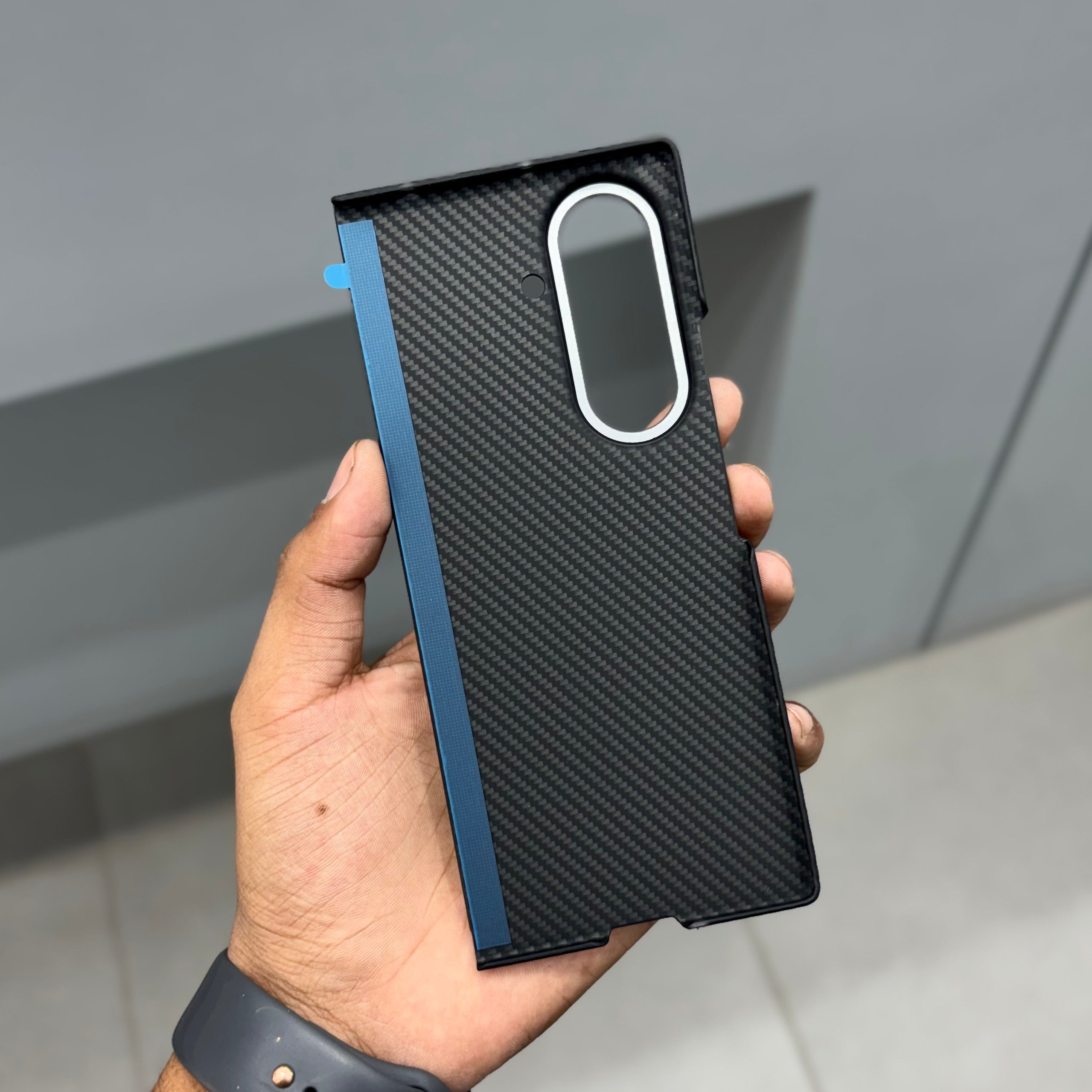 YH CARBON CASE - SAMSUNG- BLACK ( No. 2401 ) Mobile Case by CoverMeUp - Style 4