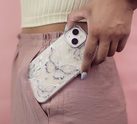 Holographic Butterfly Case for iPhone